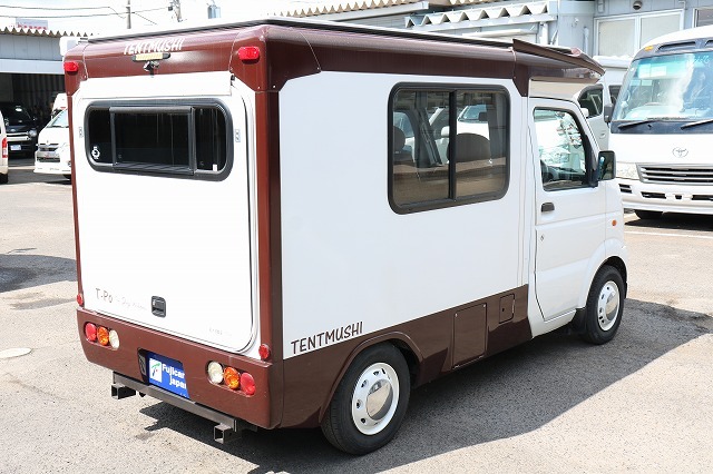 キャンピングカー 軽キャンパー ｽｸﾗﾑ ﾊﾞﾝｼｮｯﾌﾟﾐｶﾐ ﾃﾝﾄむしT-PO 4NO