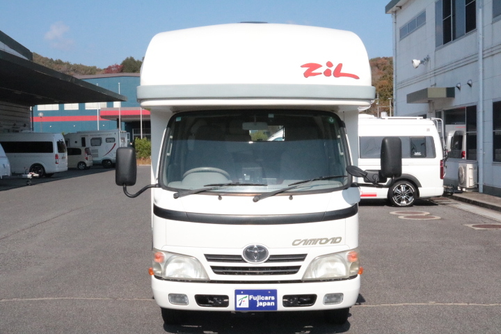 キャンピングカー キャブコン ｶﾑﾛｰﾄﾞ ﾊﾞﾝﾃｯｸ ｼﾞﾙ520　家庭用ｴｱｺﾝ　F