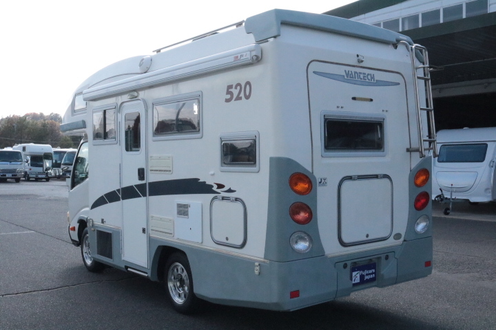 キャンピングカー キャブコン ｶﾑﾛｰﾄﾞ ﾊﾞﾝﾃｯｸ ｼﾞﾙ520　家庭用ｴｱｺﾝ　F