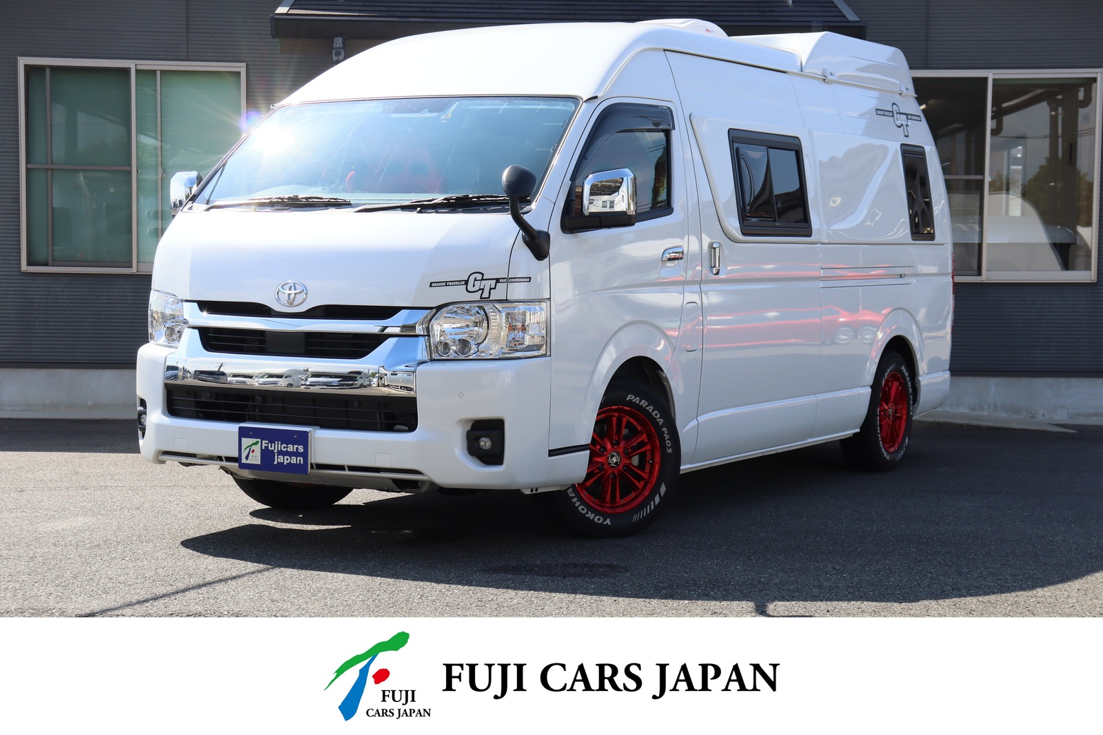 キャンピングカー バンコン ハイエース トイファクトリー GT カーサブラックED