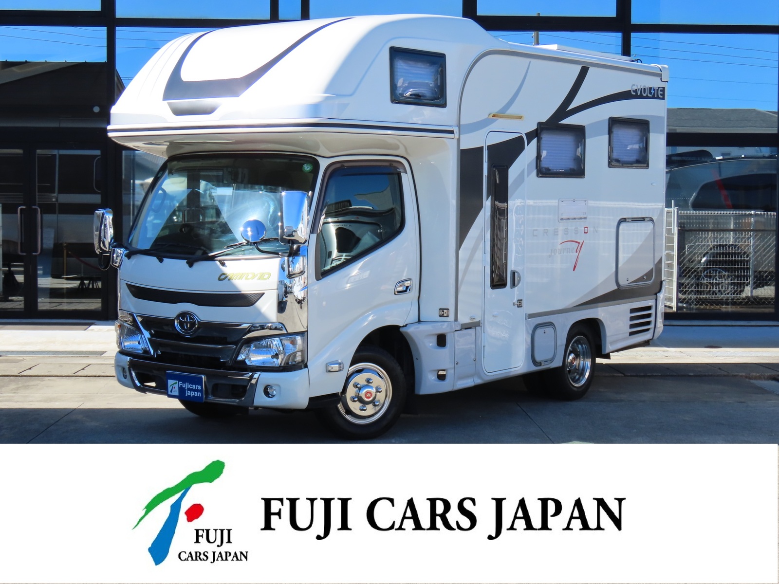 キャンピングカー キャブコン カムロード ナッツRV クレソンジャーニーエボライトX