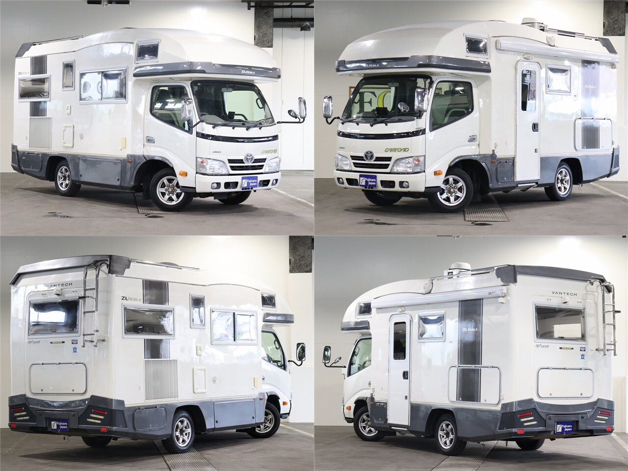 キャンピングカー キャブコン ｶﾑﾛｰﾄ ﾊﾞﾝﾃｯｸ ｼﾞﾙﾉｰﾌﾞﾙ　4WD　FF
