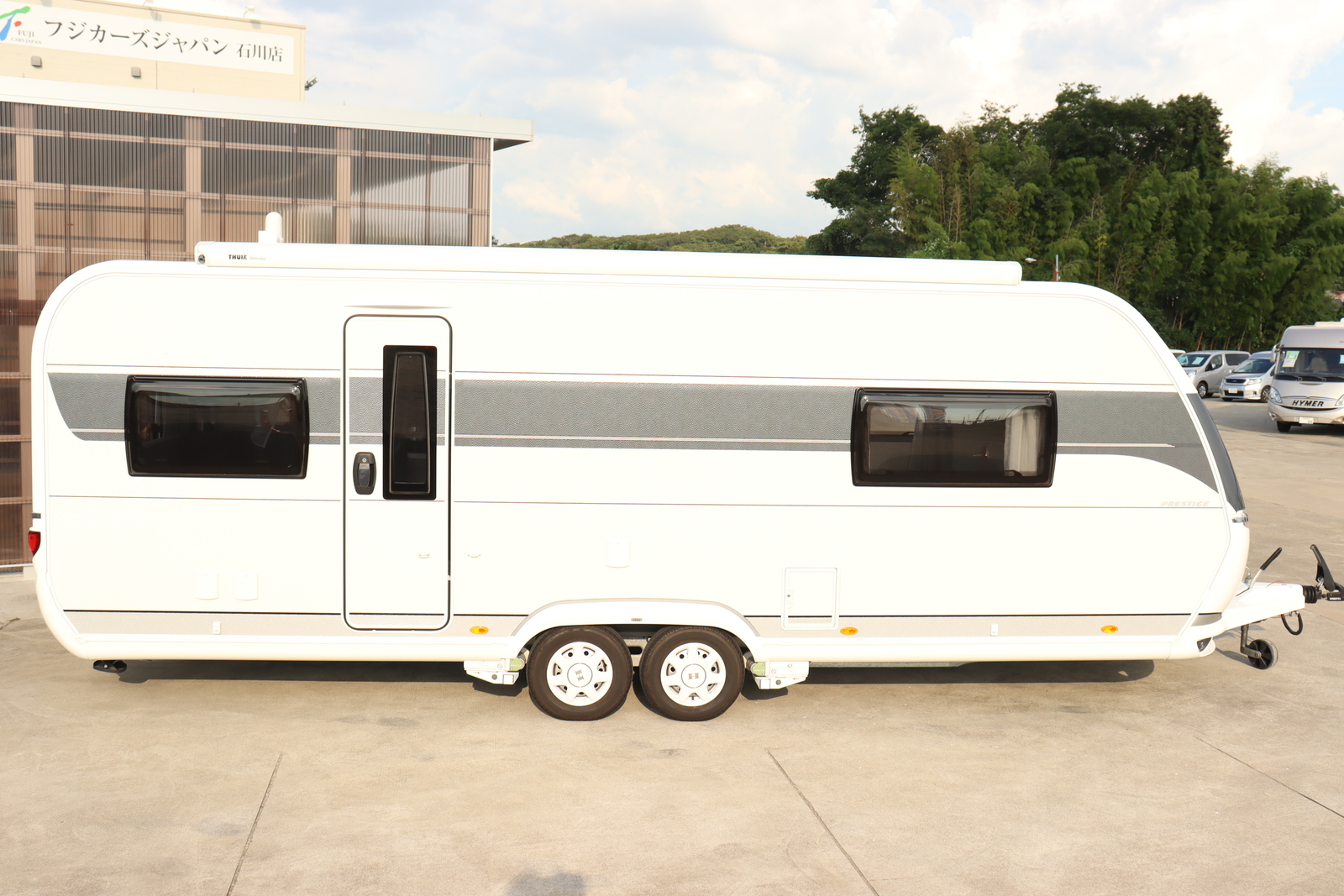 キャンピングカー トレーラー ﾎﾋﾞｰ650UFfﾌﾟﾚｽﾃｰｼﾞ ﾑｰﾊﾞｰ 家庭用AC