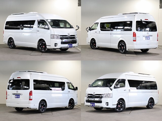 キャンピングカー バンコン ﾊｲｴｰｽ OMC ﾂｲﾝｽﾞ 4WD　ﾍﾞﾊﾞｽﾄFF