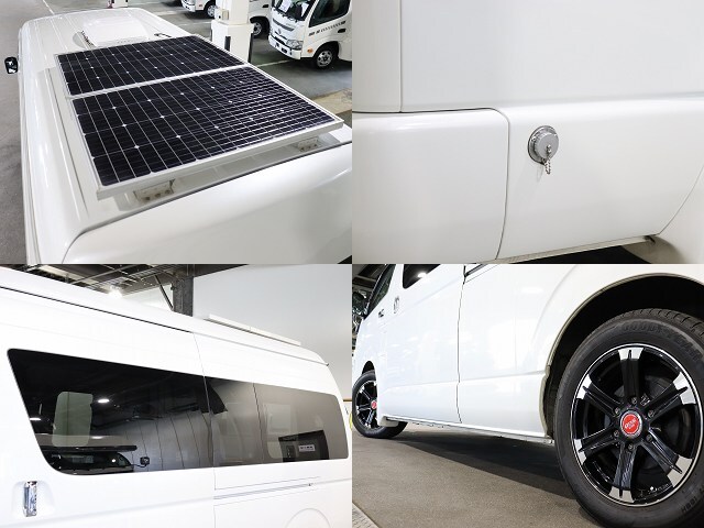 キャンピングカー バンコン ﾊｲｴｰｽ OMC ﾂｲﾝｽﾞ 4WD　ﾍﾞﾊﾞｽﾄFF