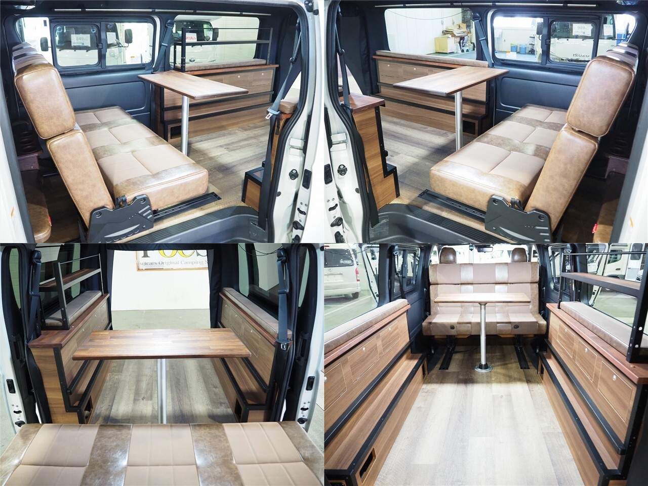 キャンピングカー バンコン ﾊｲｴｰｽ ﾌﾚｯｸｽ FD-BOX V07-N 4WD