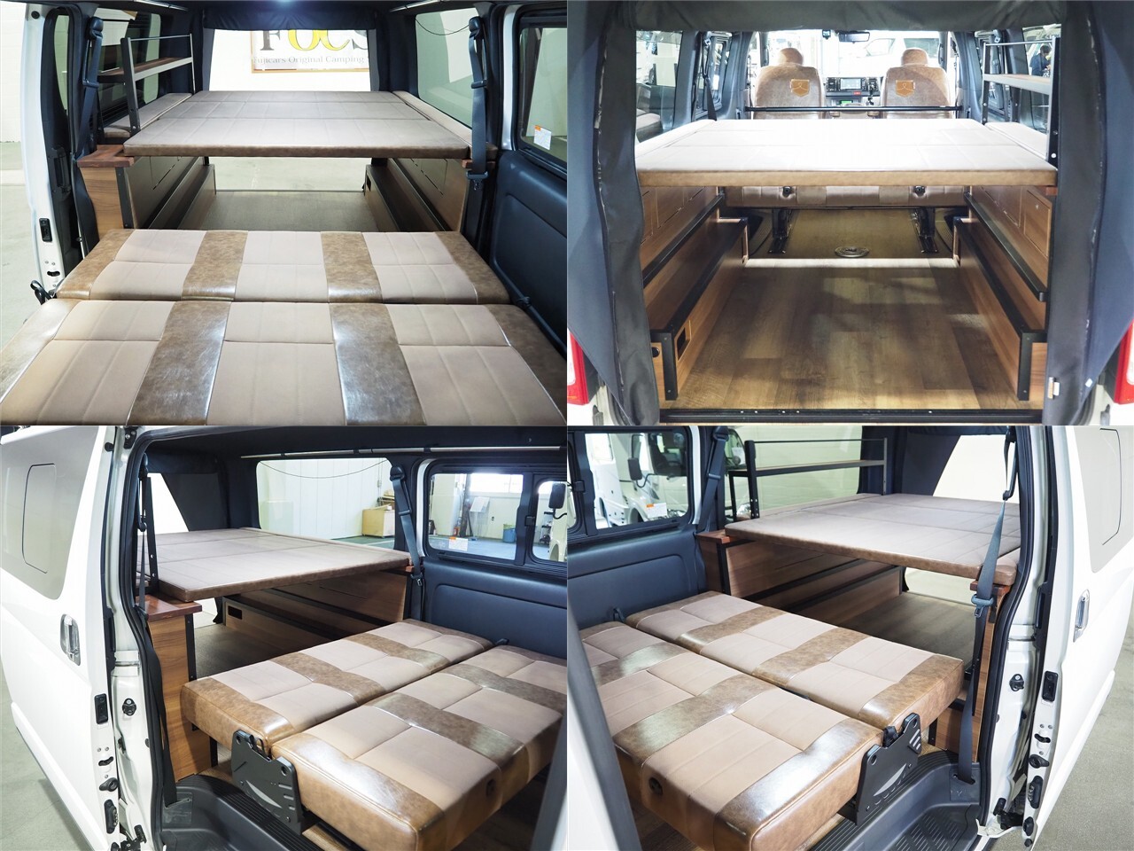 キャンピングカー バンコン ﾊｲｴｰｽ ﾌﾚｯｸｽ FD-BOX V07-N 4WD