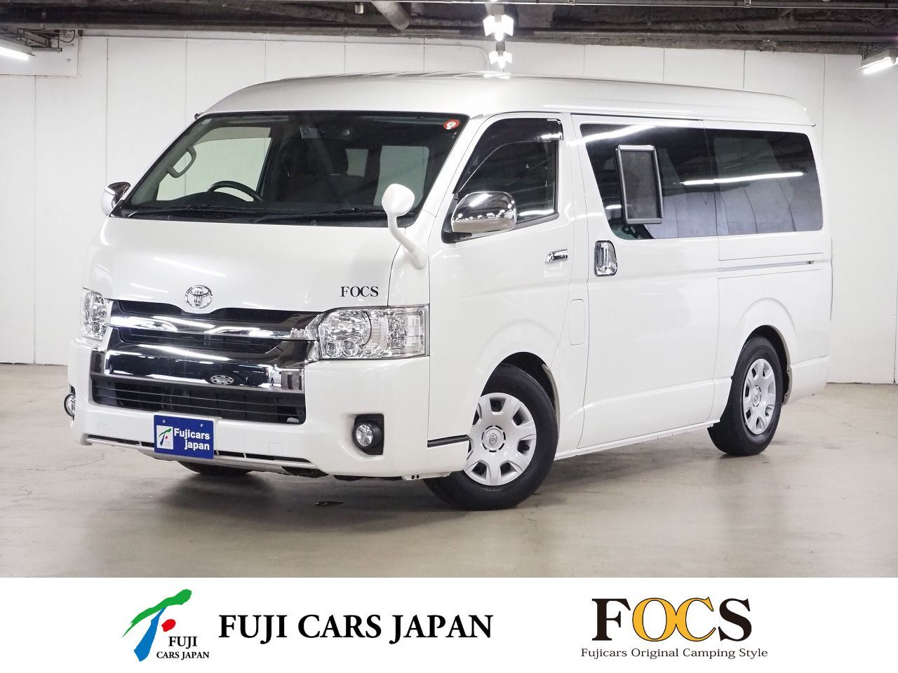 キャンピングカー バンコン ハイエース FOCS DS-F 4WD　FF　DC冷蔵庫