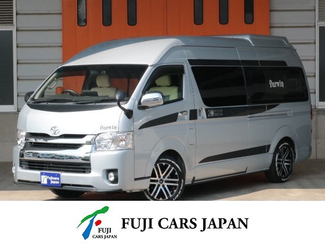 キャンピングカー バンコン ハイエース デルタリンク ダーウィンQ3 4WD　ソーラ