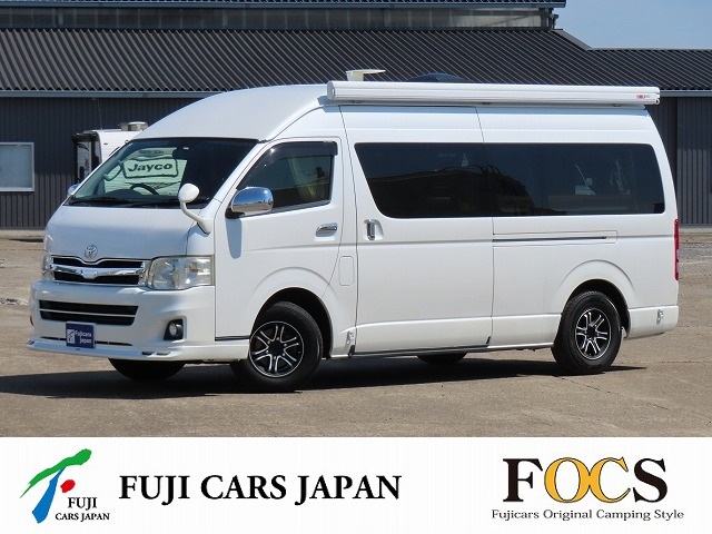 キャンピングカー バンコン ハイエース FOCS Di　常設2段ベッド