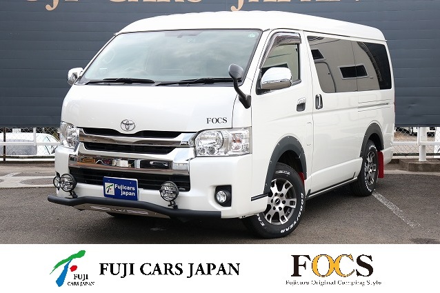 キャンピングカー バンコン ハイエース FOCS DS 4WD　FFヒーター