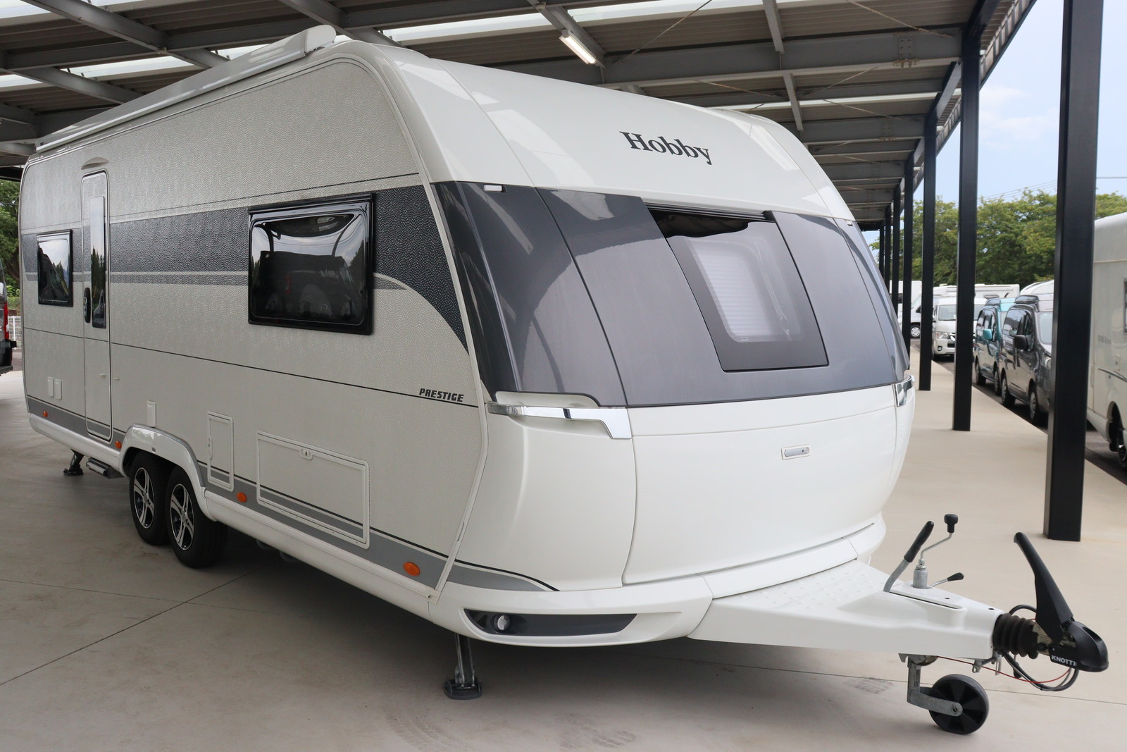 キャンピングカー トレーラー ﾎﾋﾞｰ 620CLﾌﾟﾚｽﾃｰｼﾞ 要牽引免許