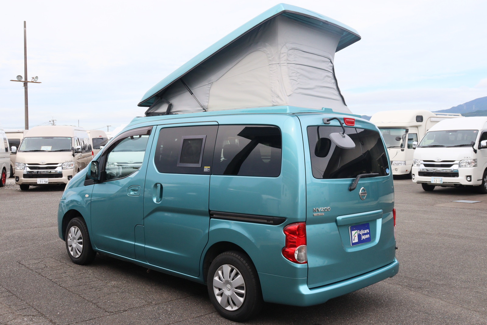 キャンピングカー バンコン NV200 ｷｬﾝﾋﾟﾝｸﾞｶｰ広島 ﾎﾟｯﾌﾟｺﾝeE