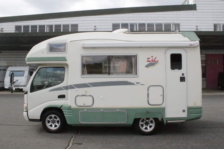 キャンピングカー キャブコン ｶﾑﾛｰﾄﾞ ﾊﾞﾝﾃｯｸ ｼﾞﾙ　FF　冷蔵庫　ﾎﾞｲﾗｰ