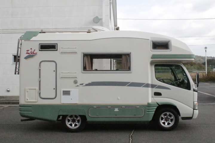 キャンピングカー キャブコン ｶﾑﾛｰﾄﾞ ﾊﾞﾝﾃｯｸ ｼﾞﾙ　FF　冷蔵庫　ﾎﾞｲﾗｰ