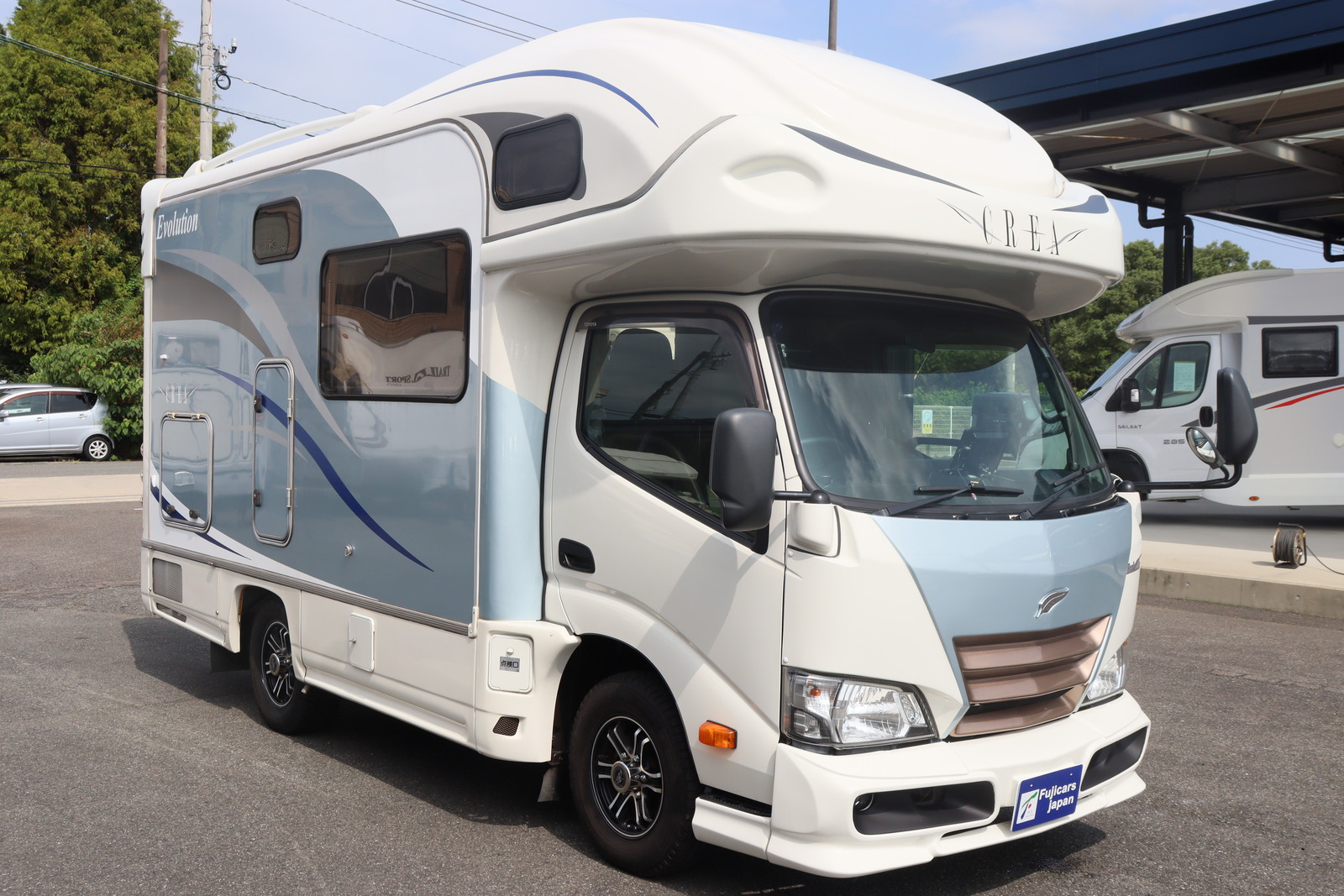 キャンピングカー キャブコン ｶﾑﾛｰﾄﾞ ﾅｯﾂRV ｸﾚｱ5.3Z ｴﾎﾞﾘｭｰｼｮﾝ