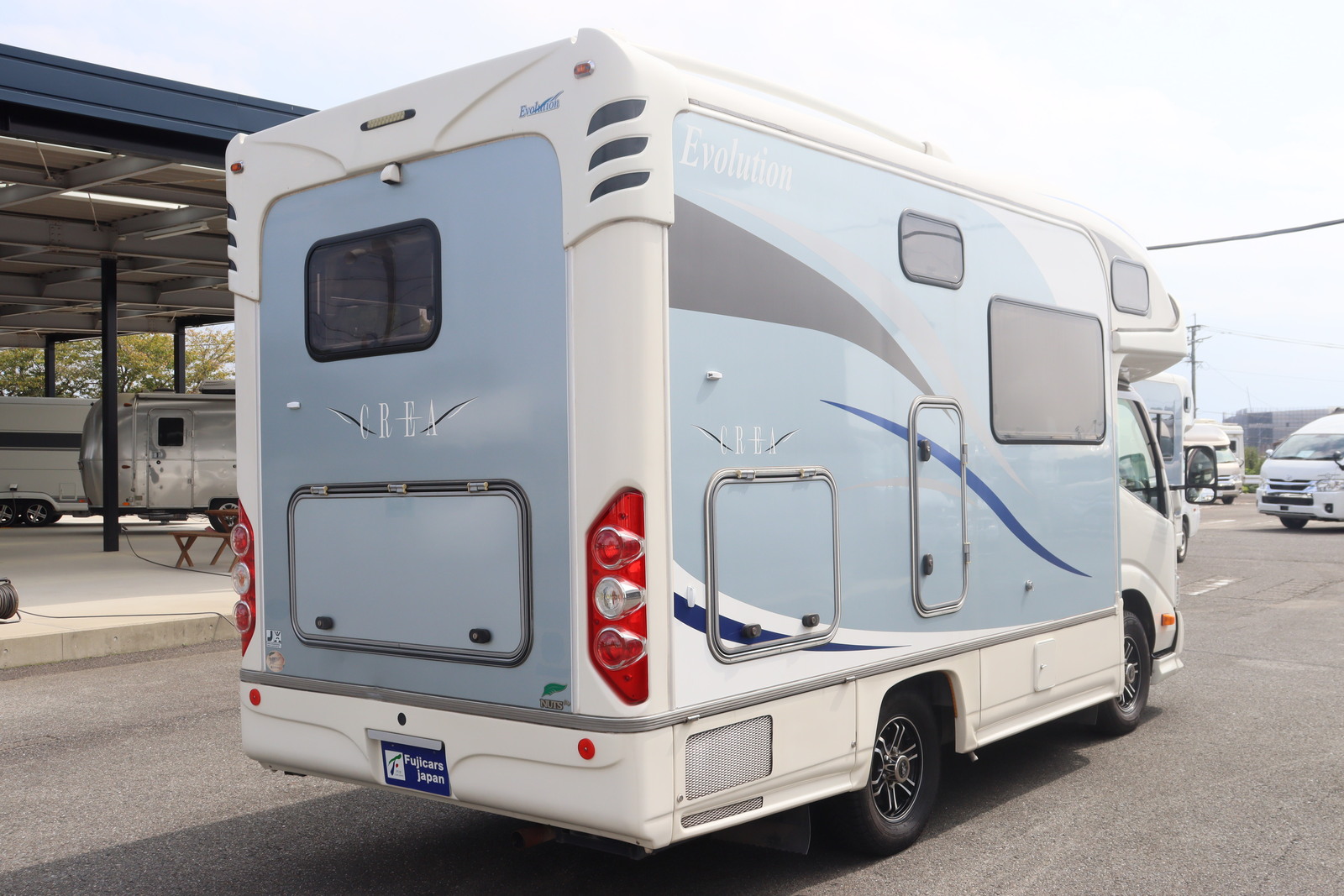 キャンピングカー キャブコン ｶﾑﾛｰﾄﾞ ﾅｯﾂRV ｸﾚｱ5.3Z ｴﾎﾞﾘｭｰｼｮﾝ