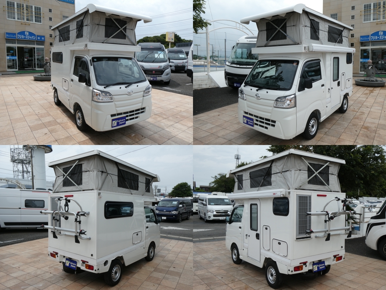 キャンピングカー 軽キャンパー ﾊｲｾﾞｯﾄ 山春 ﾊﾐﾝｸﾞﾊﾞｰﾄﾞ 4WD