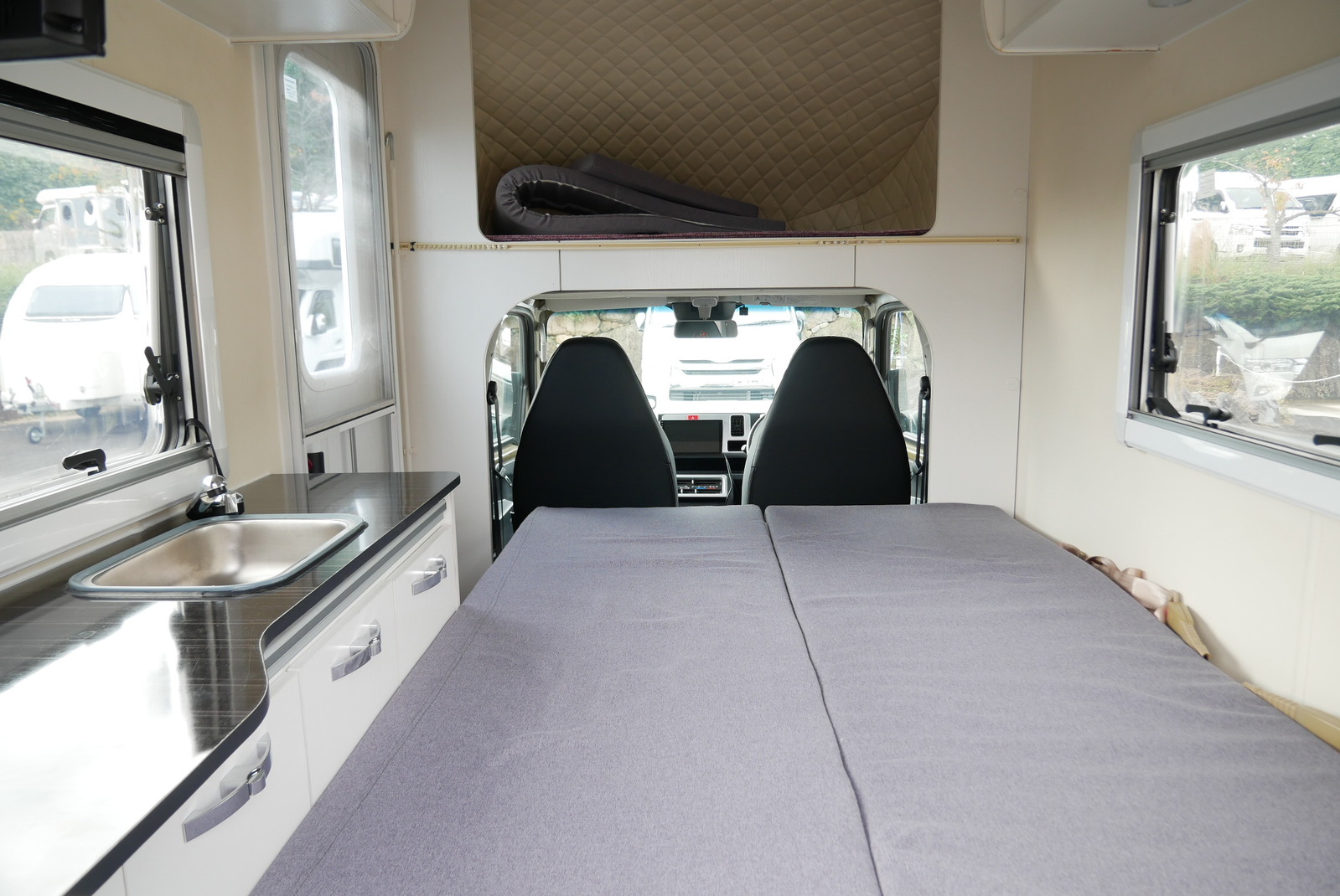 キャンピングカー 軽キャンパー ﾊｲｾﾞｯﾄ JPｽﾀｰ ﾊｯﾋﾟｰ1 2WD