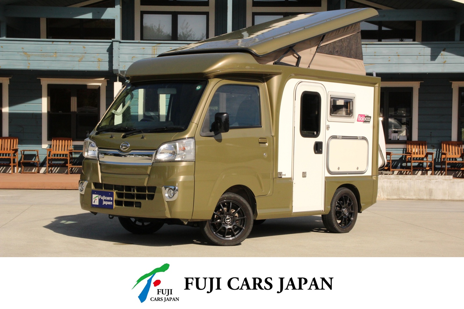キャンピングカー 軽キャンパー ハイゼット フィールドライフ バロッコ