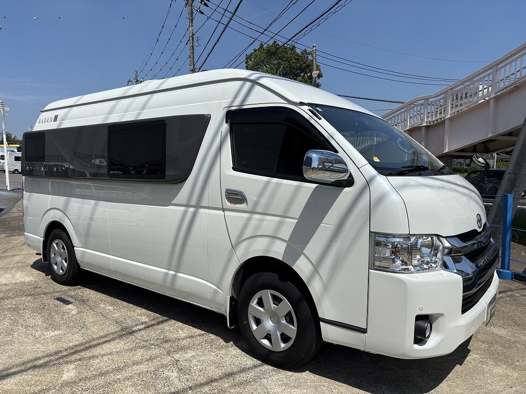 キャンピングカー バンコン ﾊｲｴｰｽ ﾄｲﾌｧｸﾄﾘｰ ﾊﾞｰﾃﾞﾝ 4WD