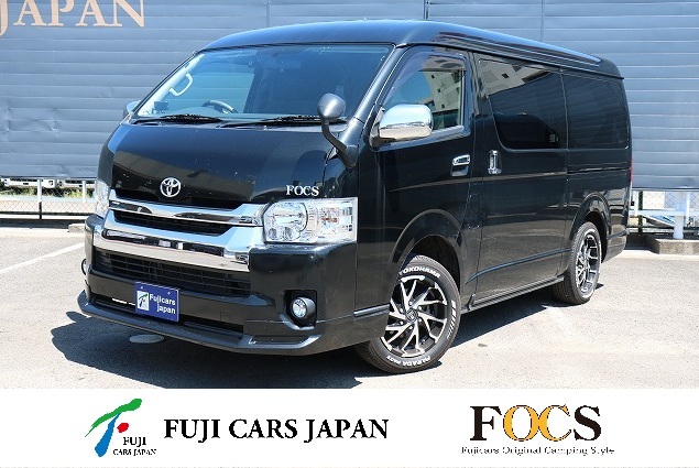 キャンピングカー バンコン ハイエース FOCS DSプレミアム 4WD