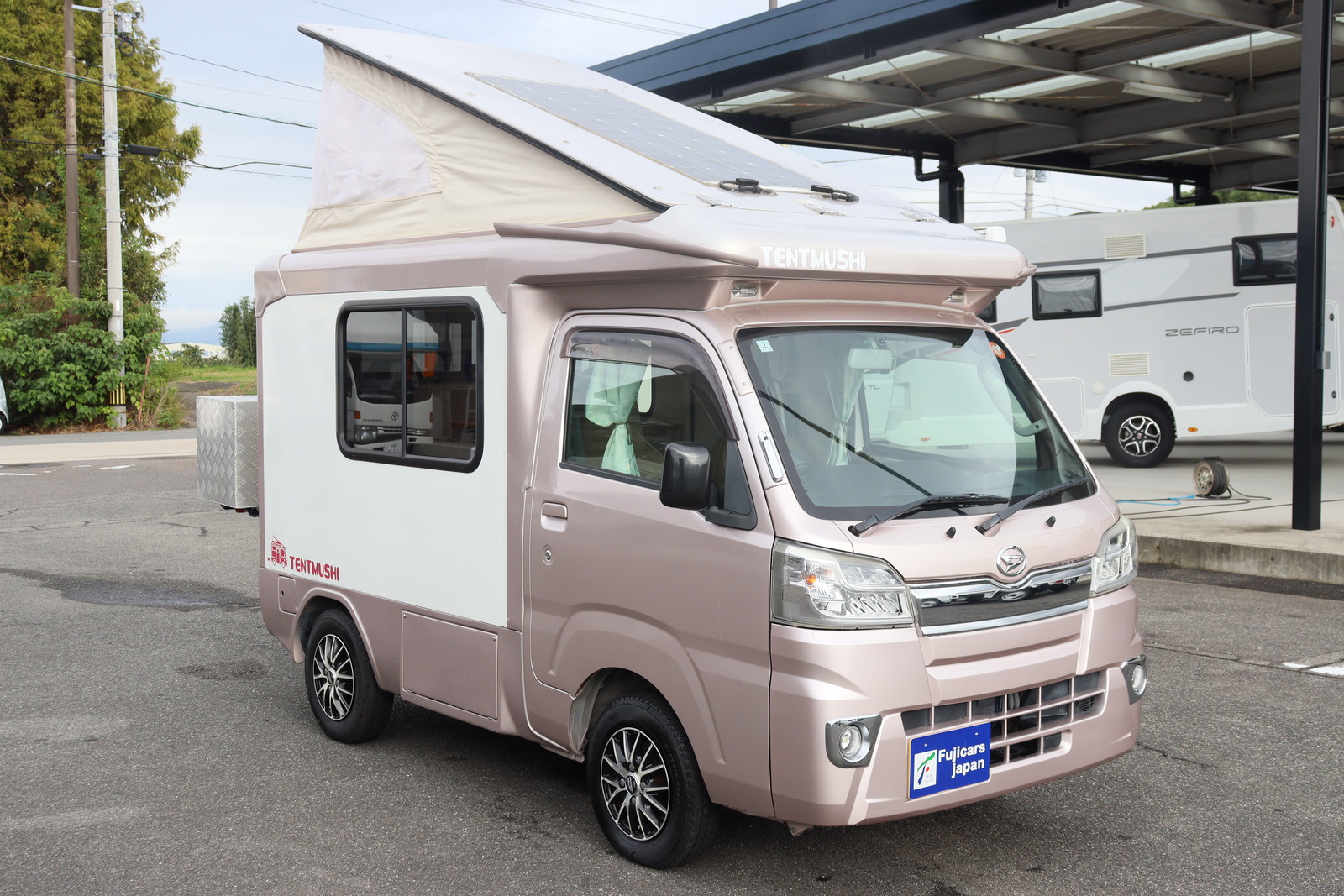 キャンピングカー 軽キャンパー ﾊｲｾﾞｯﾄ ﾊﾞﾝｼｮｯﾌﾟﾐｶﾐ ﾃﾝﾄむし