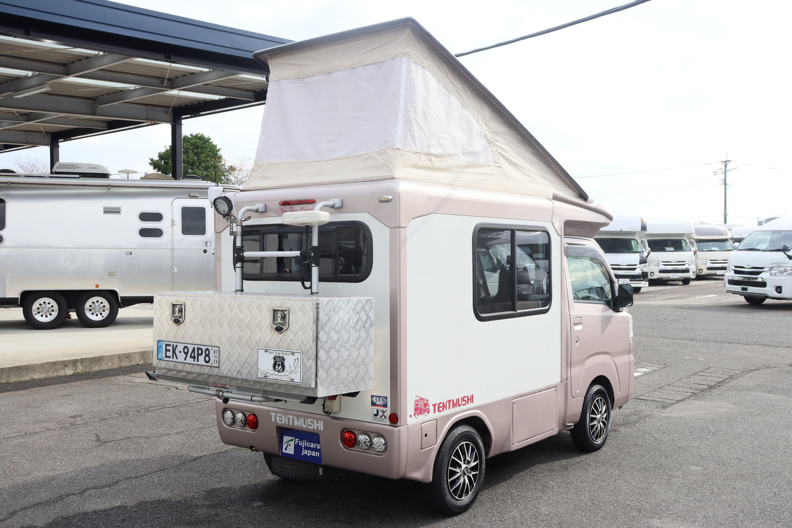 キャンピングカー 軽キャンパー ﾊｲｾﾞｯﾄ ﾊﾞﾝｼｮｯﾌﾟﾐｶﾐ ﾃﾝﾄむし