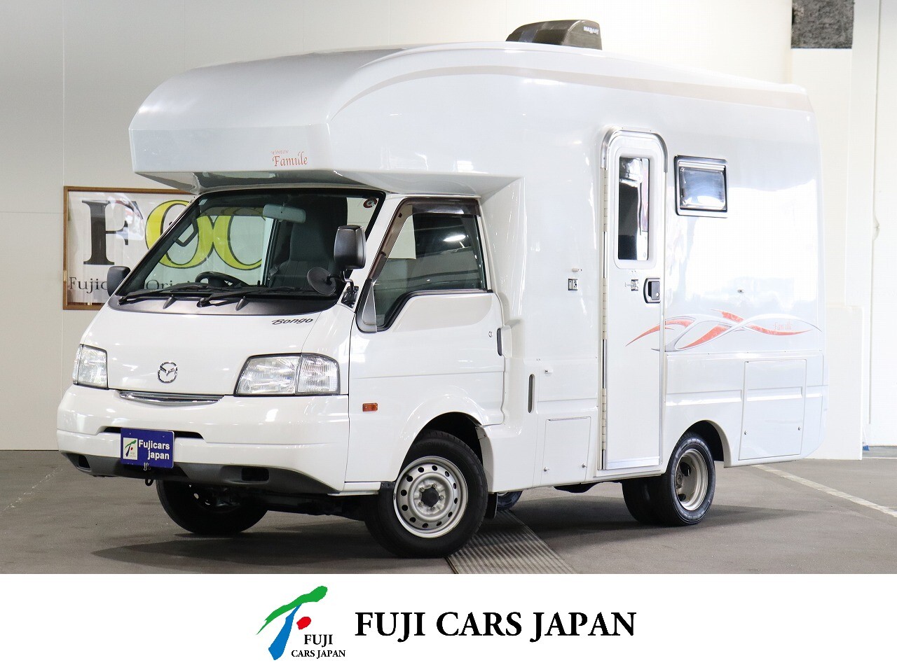 キャンピングカー キャブコン ボンゴ ロータスRV マンボウファミーユ 4WD