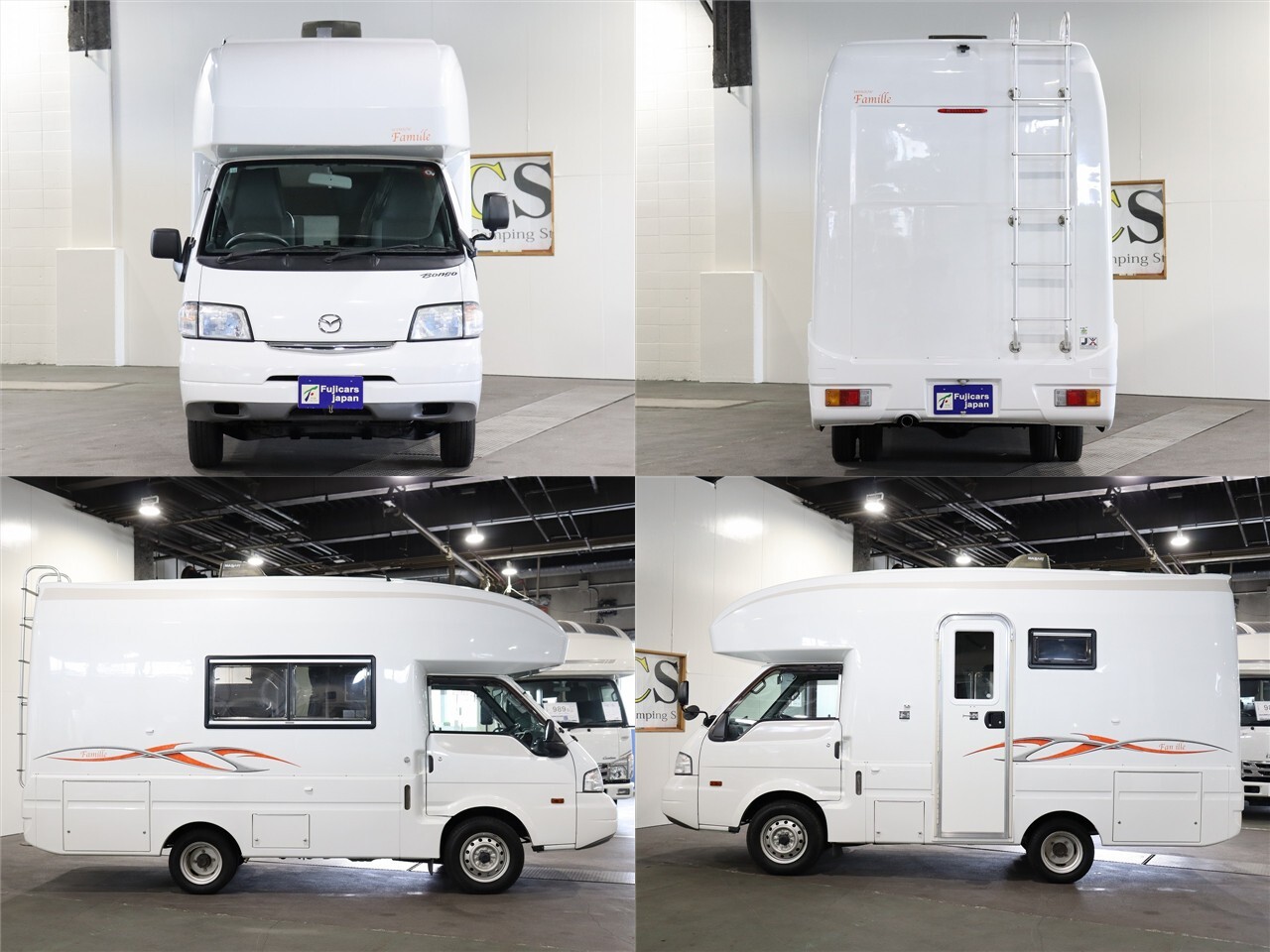 キャンピングカー キャブコン ﾎﾞﾝｺﾞ ﾛｰﾀｽRV ﾏﾝﾎﾞｳﾌｧﾐｰﾕ 4WD