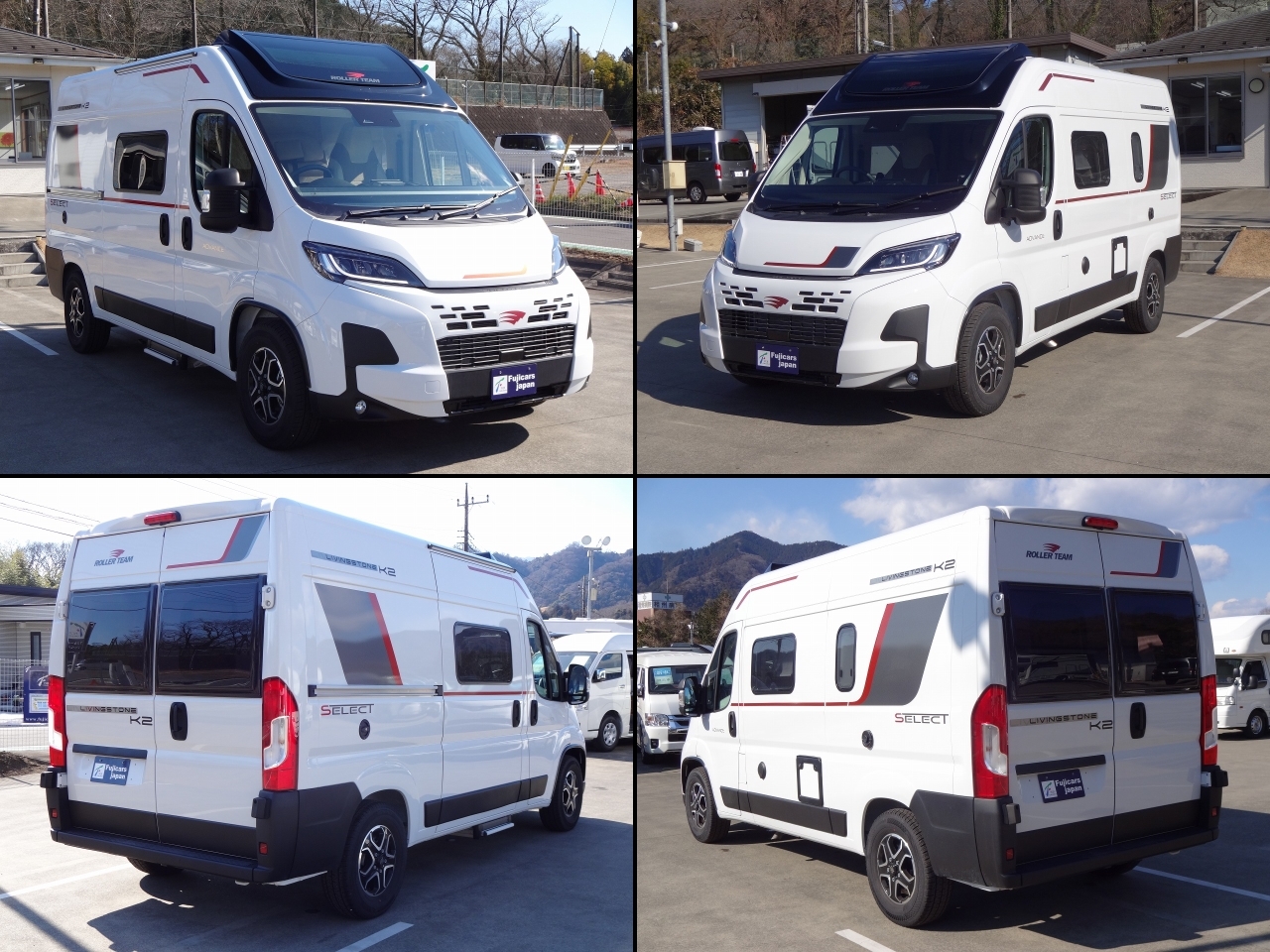 キャンピングカー バンコン ﾃﾞｭｶﾄ　ﾛｰﾗｰﾁｰﾑ　ﾘﾋﾞﾝｸﾞｽﾄｰﾝK2　新車