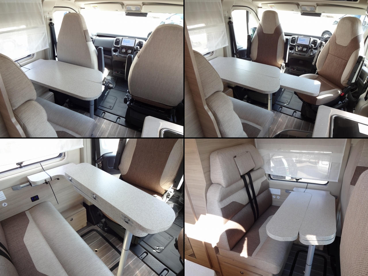 キャンピングカー バンコン ﾃﾞｭｶﾄ　ﾛｰﾗｰﾁｰﾑ　ﾘﾋﾞﾝｸﾞｽﾄｰﾝK2　新車