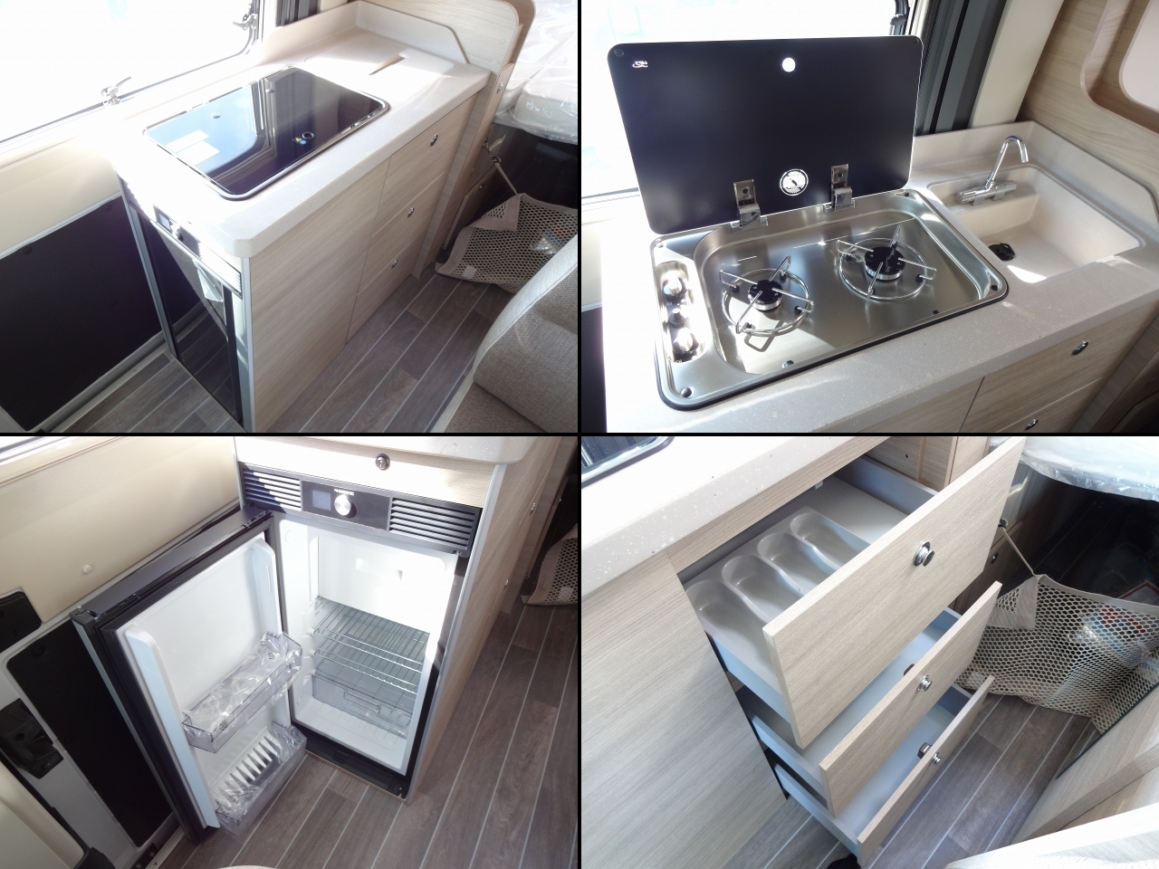 キャンピングカー バンコン ﾃﾞｭｶﾄ　ﾛｰﾗｰﾁｰﾑ　ﾘﾋﾞﾝｸﾞｽﾄｰﾝK2　新車