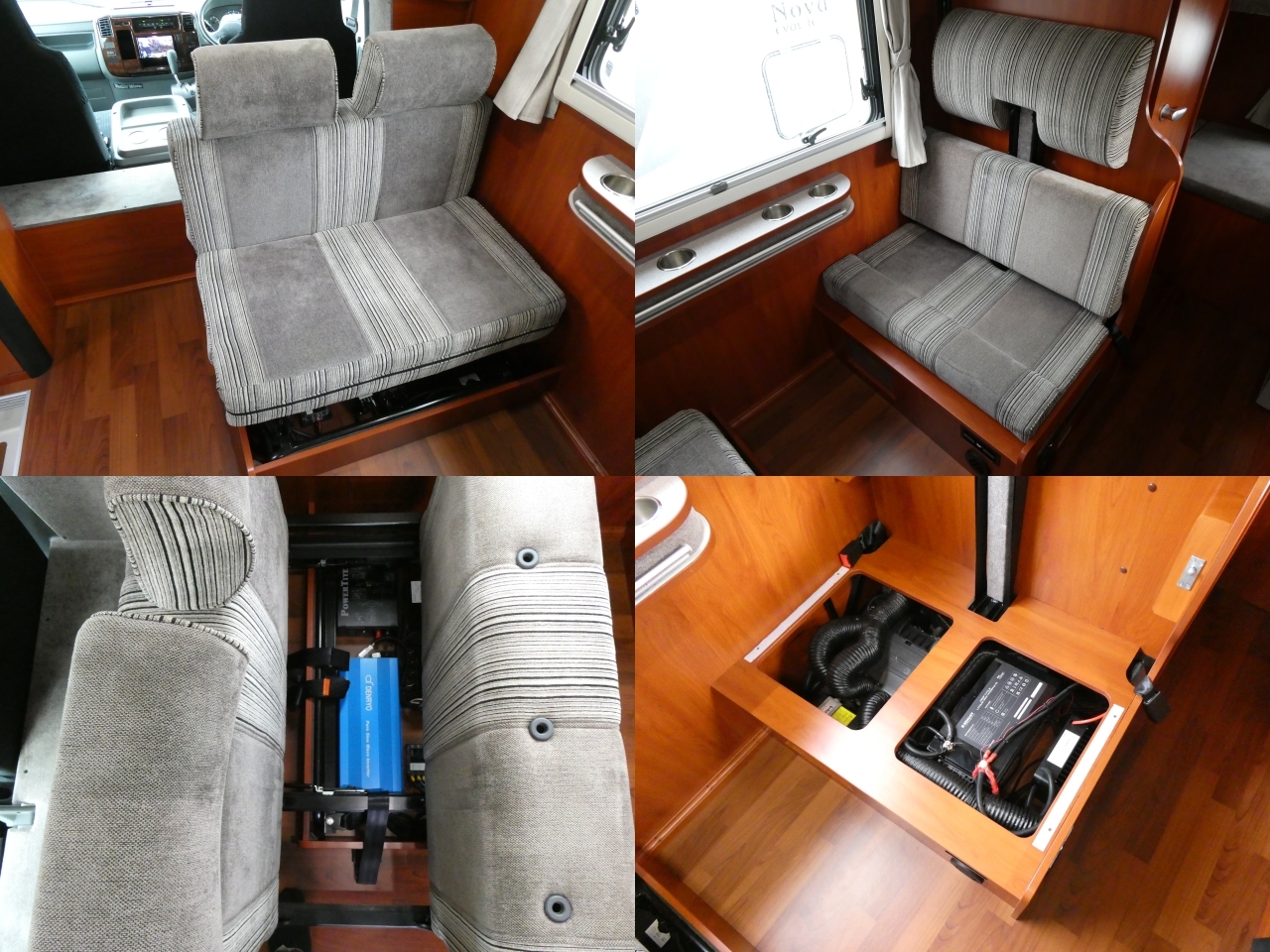 キャンピングカー キャブコン ﾅｯﾂRV ｸﾚｿﾝﾎﾞﾔｰｼﾞｭW　新品家庭用ｴｱｺﾝ