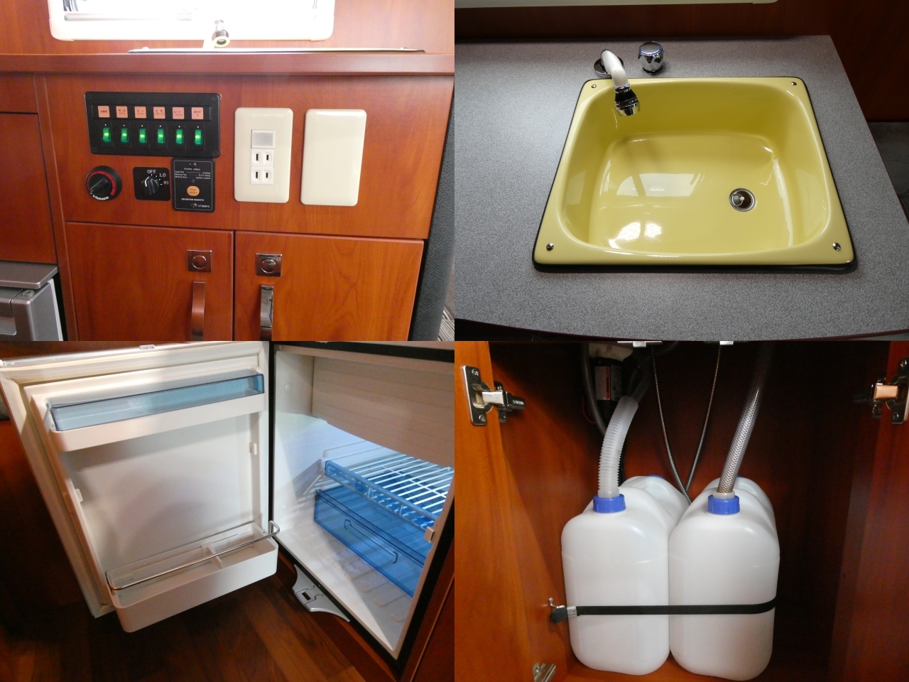 キャンピングカー キャブコン ﾅｯﾂRV ｸﾚｿﾝﾎﾞﾔｰｼﾞｭW　新品家庭用ｴｱｺﾝ