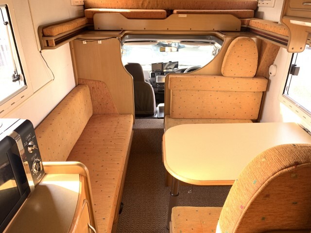 キャンピングカー キャブコン ﾊﾞﾝﾃｯｸ ｱﾄﾑ FFﾋｰﾀｰ 電子ﾚﾝｼﾞ 冷蔵庫