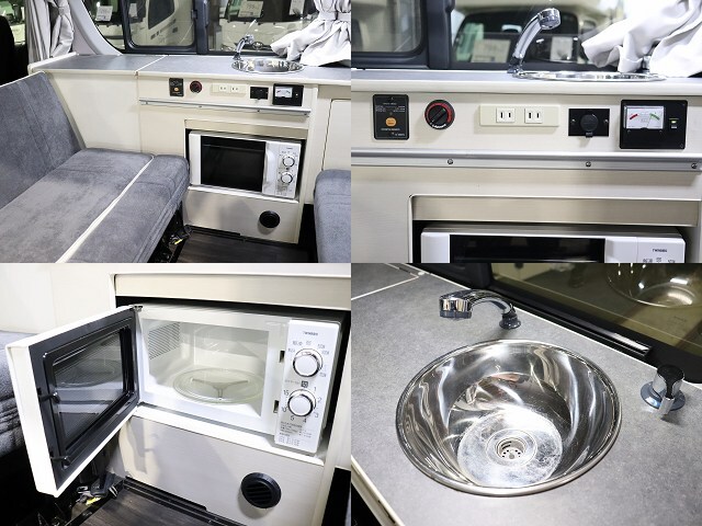 キャンピングカー バンコン ﾊｲｴｰｽ 東和 ﾂｪﾙﾄ 4WD　FFﾋｰﾀｰ