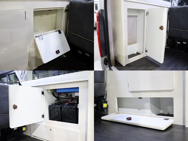 キャンピングカー バンコン ﾊｲｴｰｽ 東和 ﾂｪﾙﾄ 4WD　FFﾋｰﾀｰ