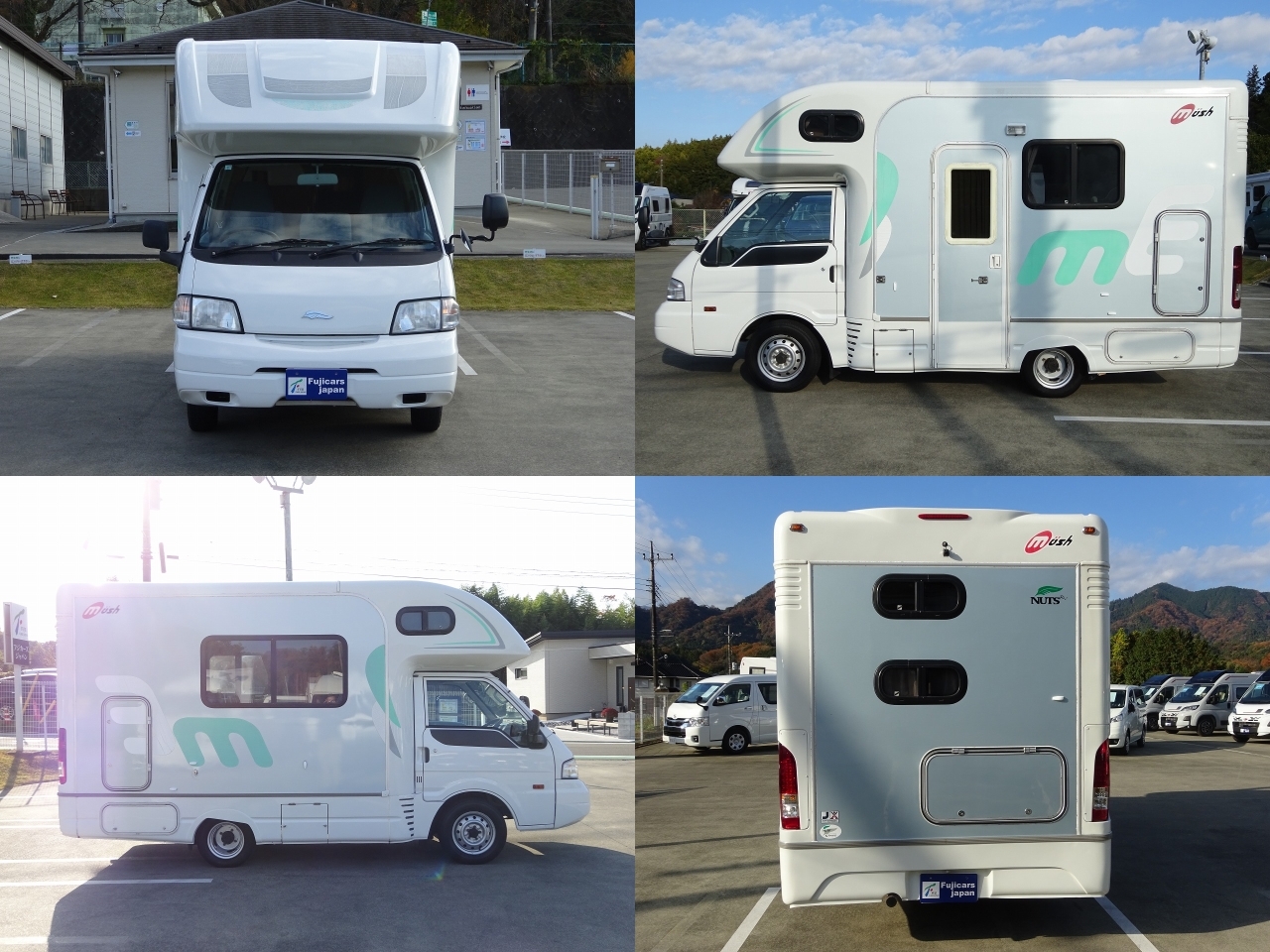 キャンピングカー キャブコン ﾊﾞﾈｯﾄ ﾅｯﾂRV ﾏｯｼｭA　FFﾋｰﾀｰ　冷蔵庫