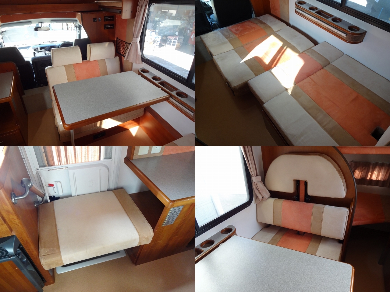 キャンピングカー キャブコン ﾊﾞﾈｯﾄ ﾅｯﾂRV ﾏｯｼｭA　FFﾋｰﾀｰ　冷蔵庫