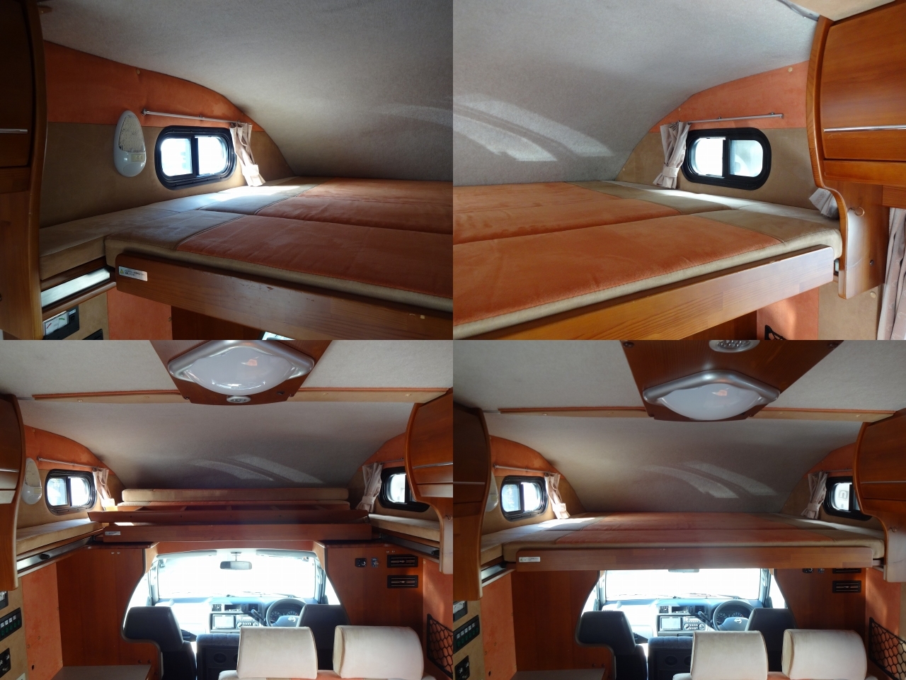 キャンピングカー キャブコン ﾊﾞﾈｯﾄ ﾅｯﾂRV ﾏｯｼｭA　FFﾋｰﾀｰ　冷蔵庫