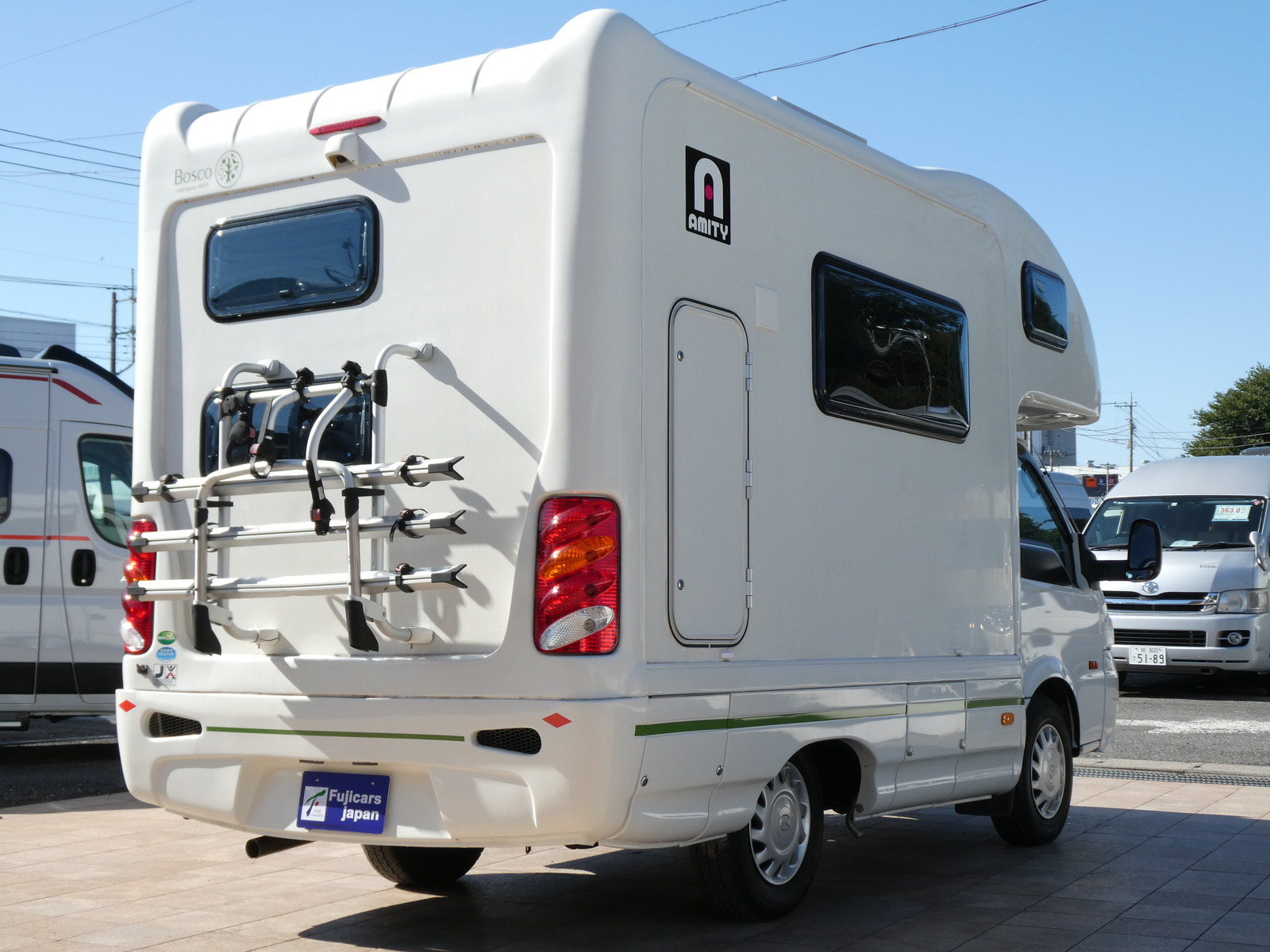 キャンピングカー キャブコン AtoZ　ｱﾐﾃｨﾎﾞｽｺ　ｿｰﾗｰﾊﾟﾈﾙ　FFﾋｰﾀｰ