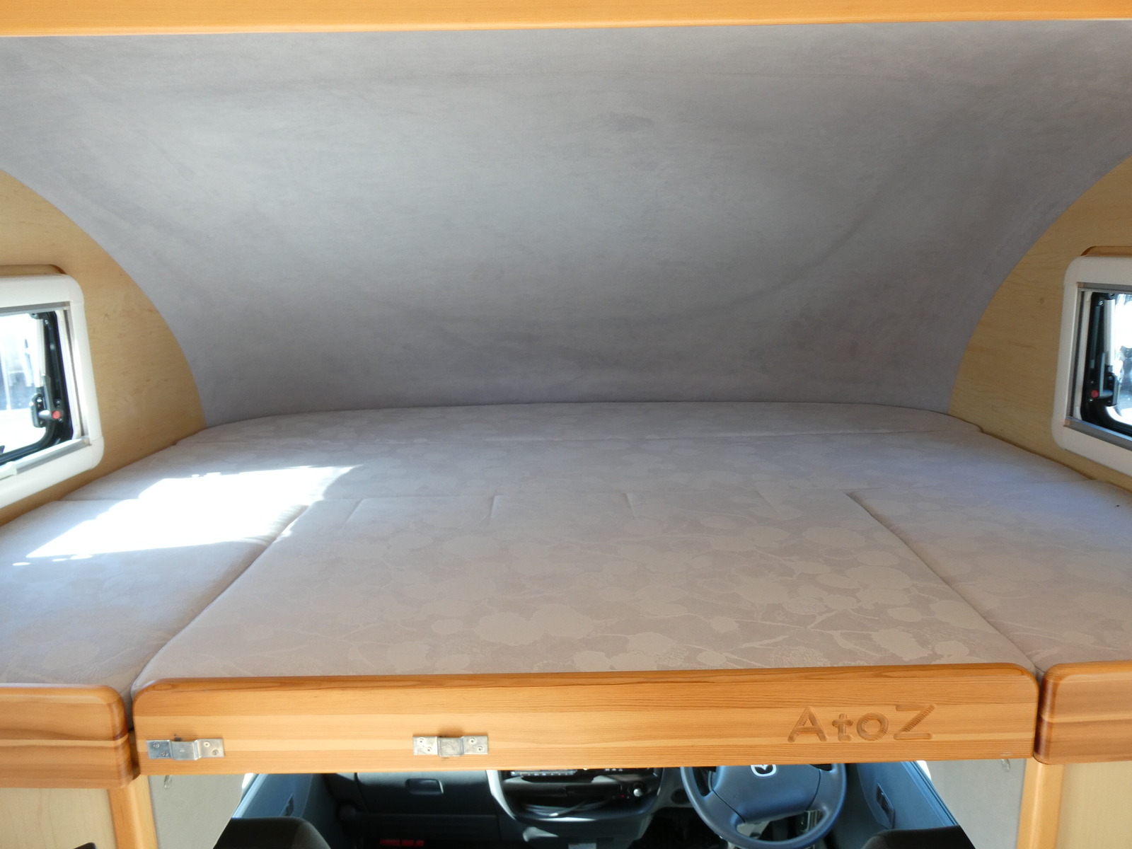 キャンピングカー キャブコン AtoZ　ｱﾐﾃｨﾎﾞｽｺ　ｿｰﾗｰﾊﾟﾈﾙ　FFﾋｰﾀｰ