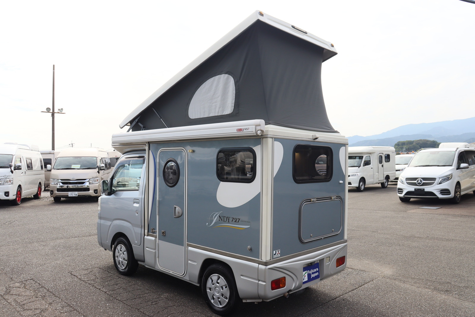 キャンピングカー 軽キャンパー ﾊｲｾﾞｯﾄ ｲﾝﾃﾞｨｱﾅRVｲﾝﾃﾞｨ727 ﾀｲﾌﾟL