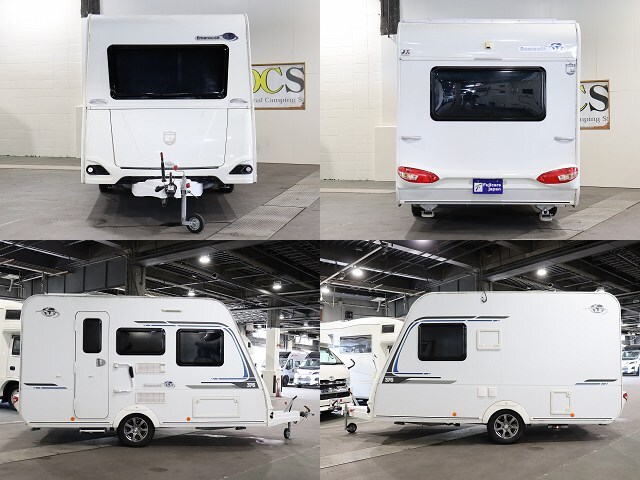 キャンピングカー トレーラー ﾄﾘｶﾞﾉ ｴﾒﾛｰﾄﾞ376V　けん引免許不要