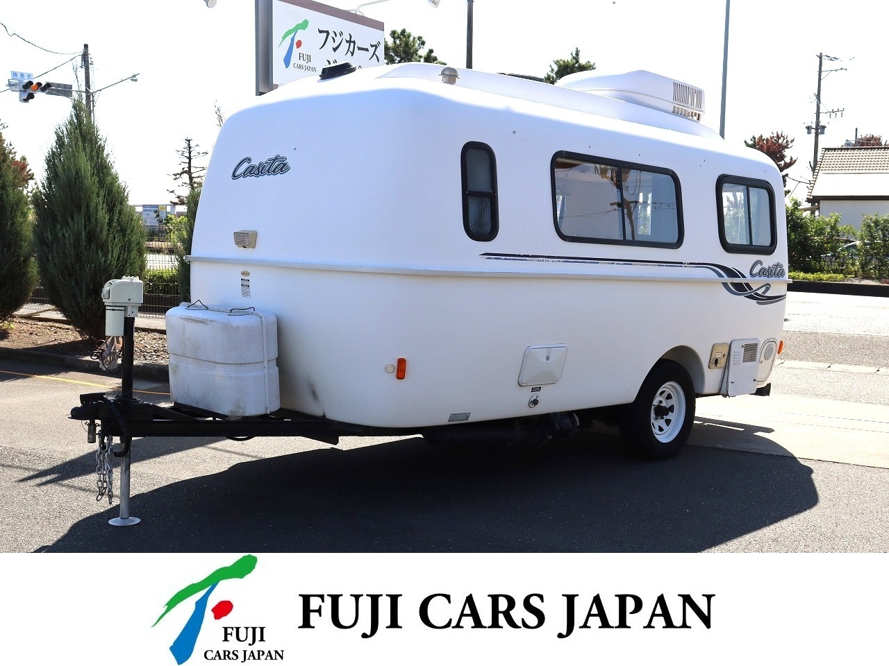 キャンピングカー トレーラー カシータ テキサス ロデオ 17ft　ルーフクーラー