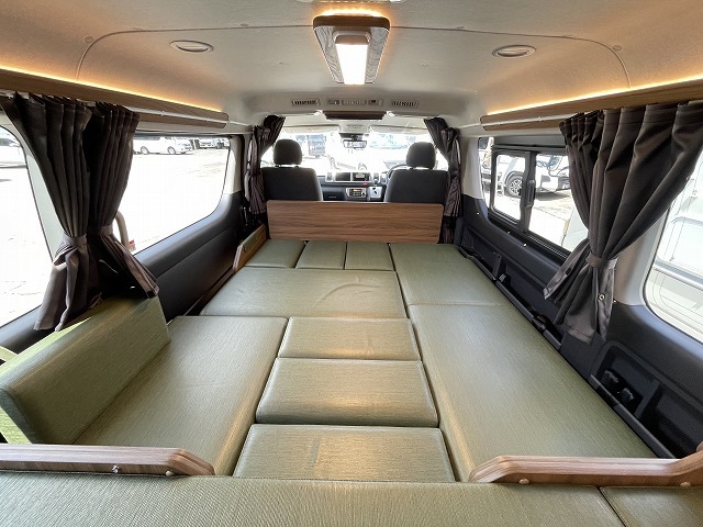 キャンピングカー バンコン ﾊｲｴｰｽ FOCS DS-L 展示車 新規ｵｰﾀﾞｰ受付中