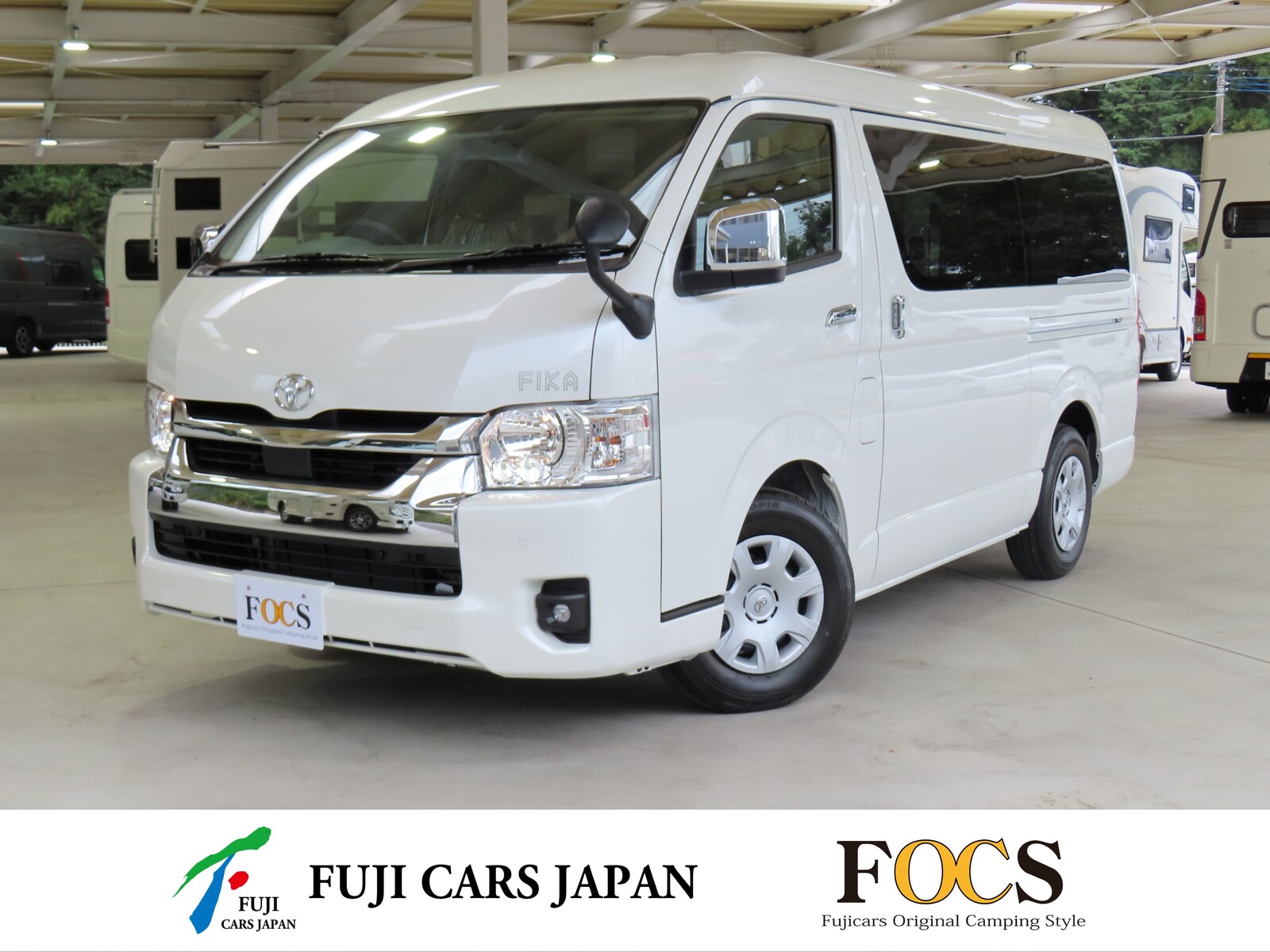 バンコン ハイエース FOCS FIKA 展示車 新規オーダー受付中