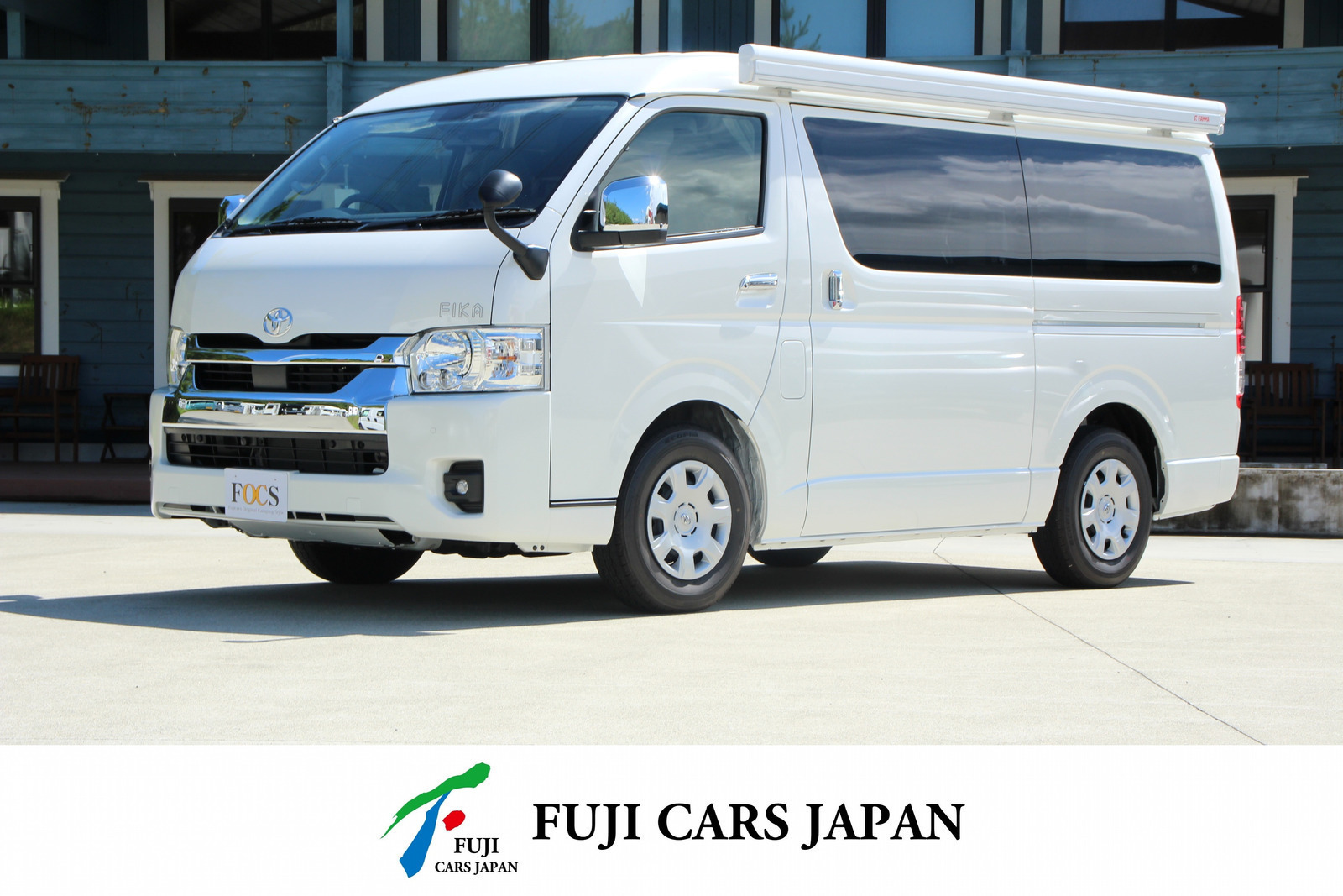 キャンピングカー バンコン ハイエース FOCS FIKA 展示車 新規オーダー受付中
