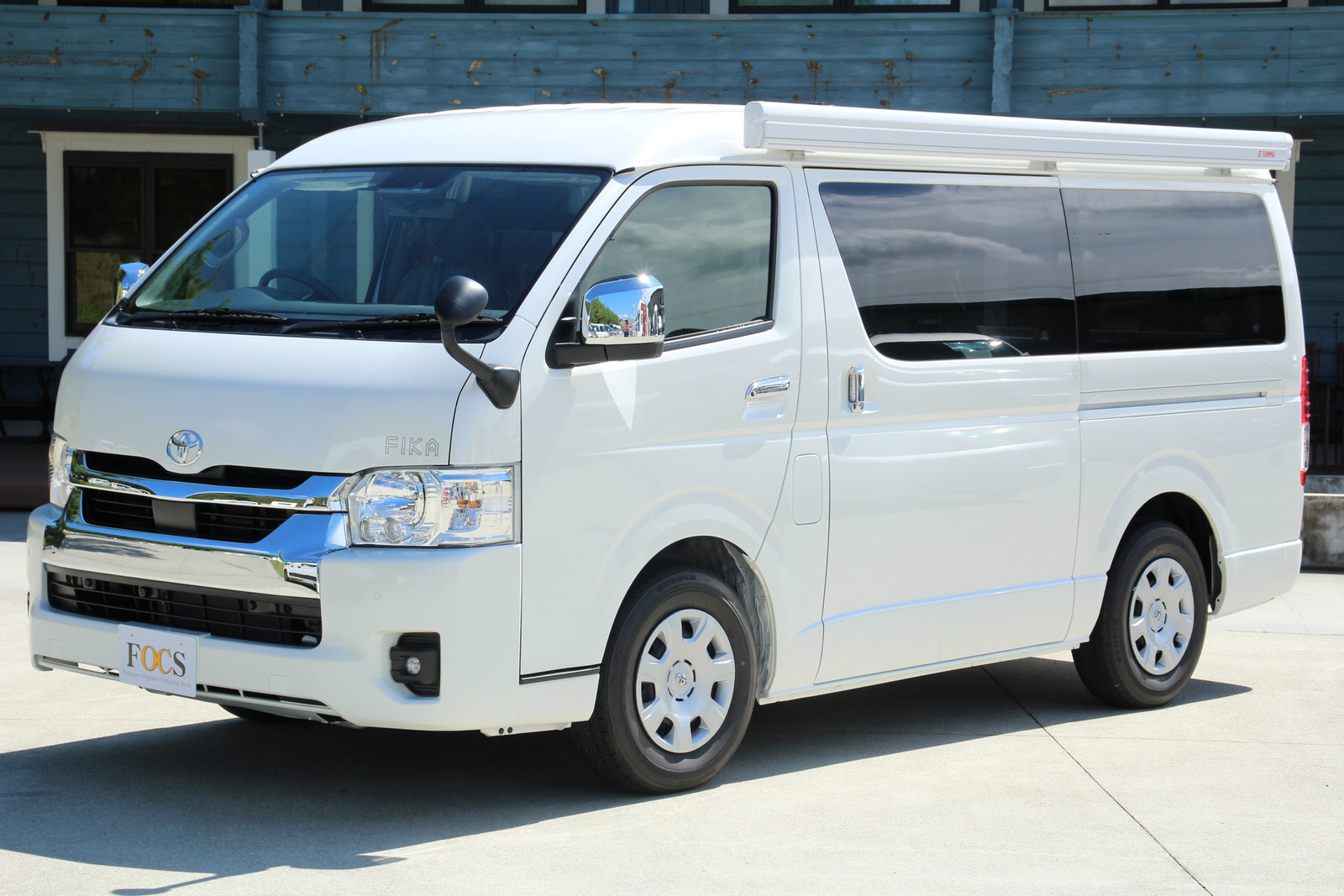 キャンピングカー バンコン ﾊｲｴｰｽ FOCS FIKA 展示車 新規ｵｰﾀﾞｰ受付中